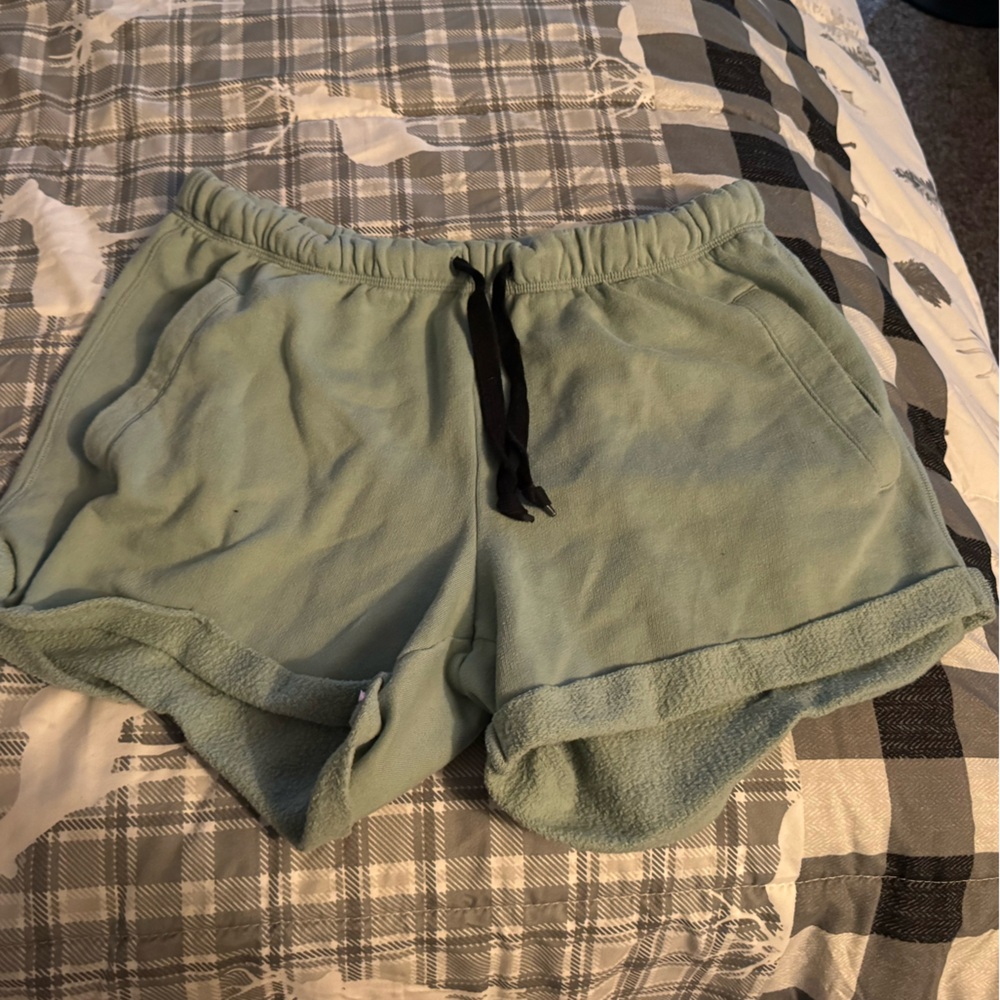 Victoria Secret/Pink Green Casual Shorts Size Large